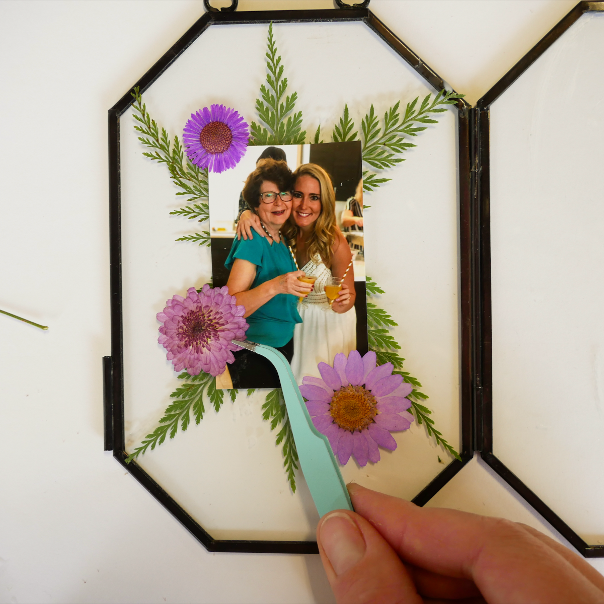 Make Framed Pressed Flowers