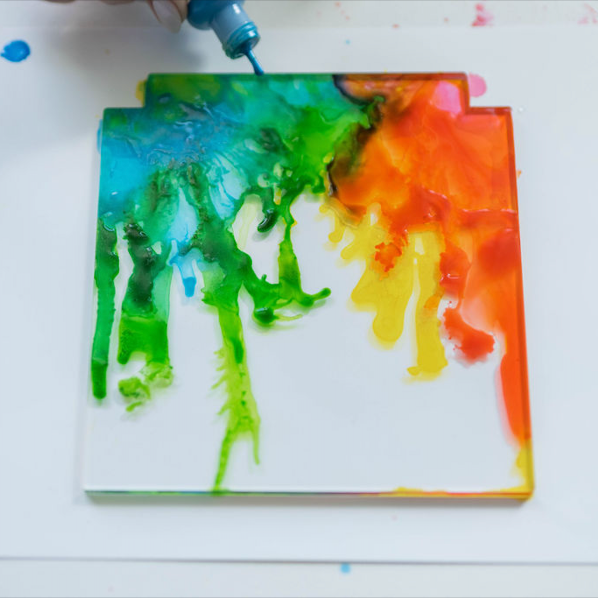 Create an LED Light with Alcohol Ink